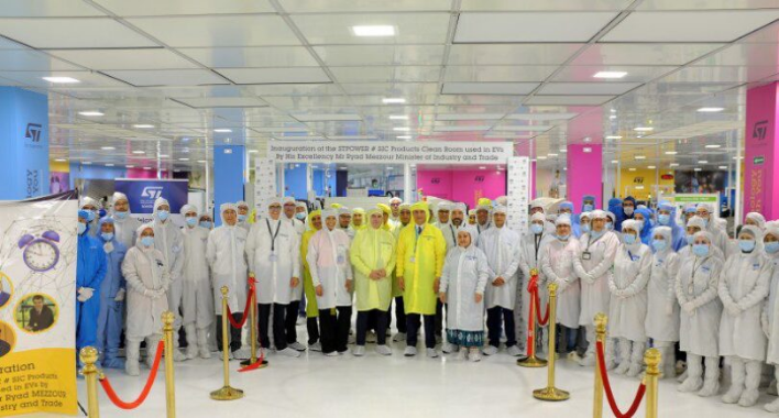 STMicroelectronics Opens New Production Line for Electronic Vehicle in Morocco
