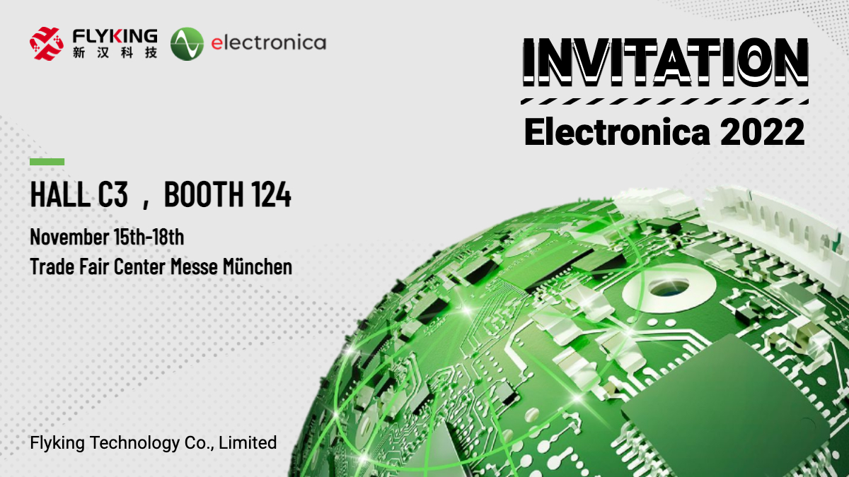 FLYKING IS EXHIBITING AT ELECTRONICA 2022