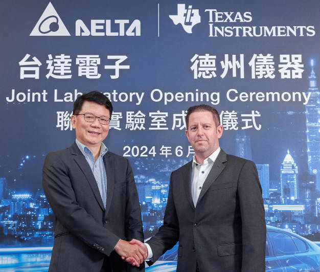 TI and Delta Partner for EV Power Electronics in Taiwan